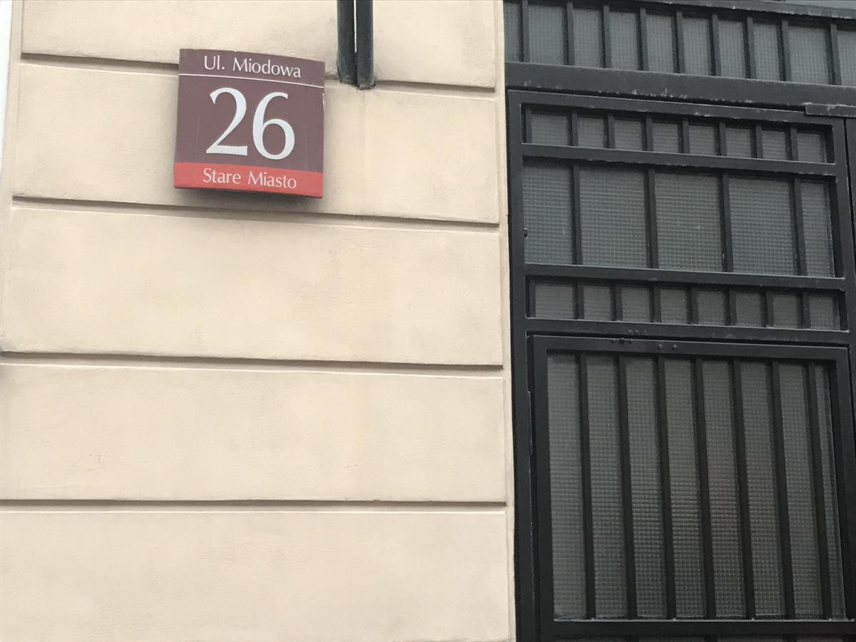 Apartament Stare Miasto Miodowa 26 Warszawa Zewnętrze zdjęcie